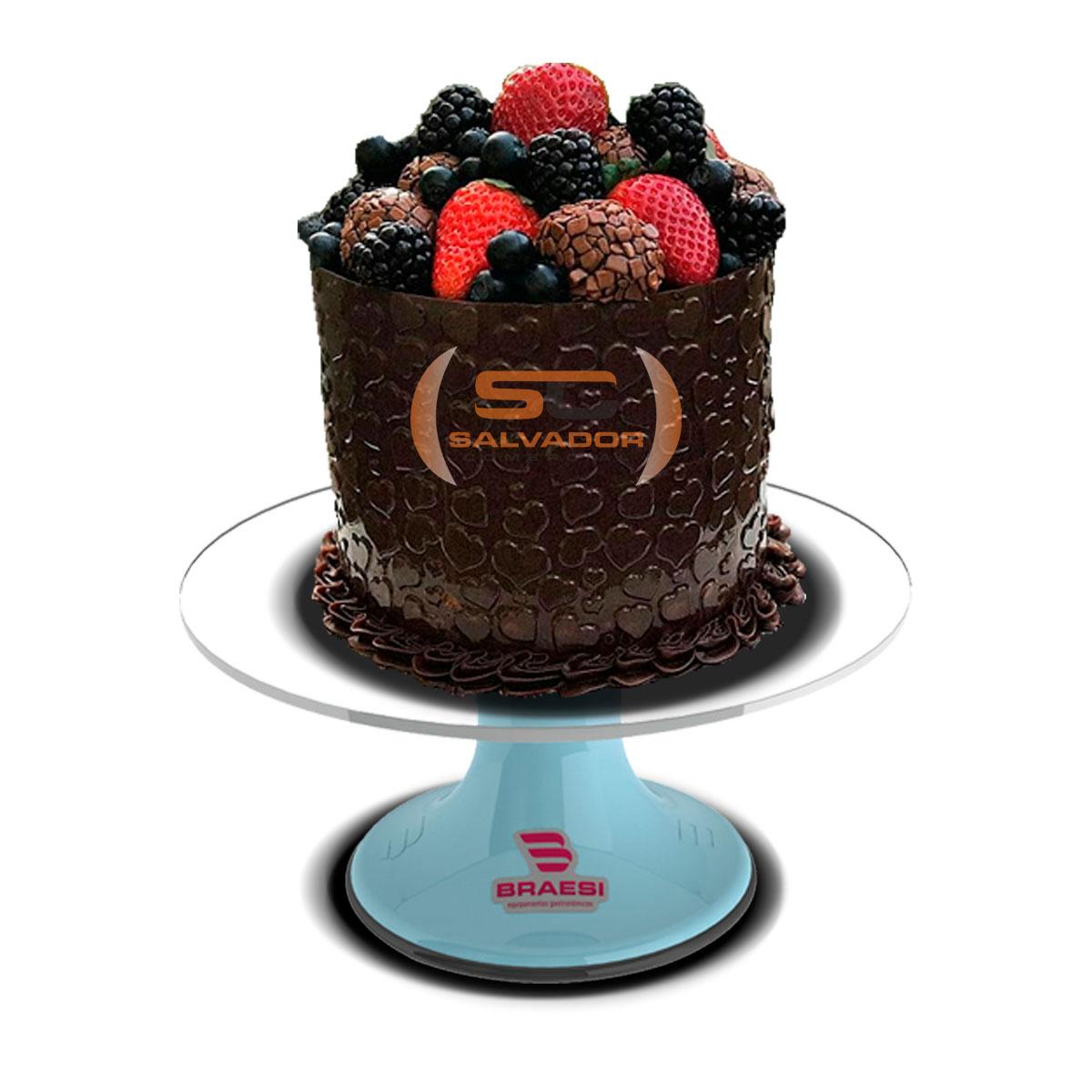 Bailarina de Confeitar Para Bolos Blb-300 Azul Celeste - Braesi