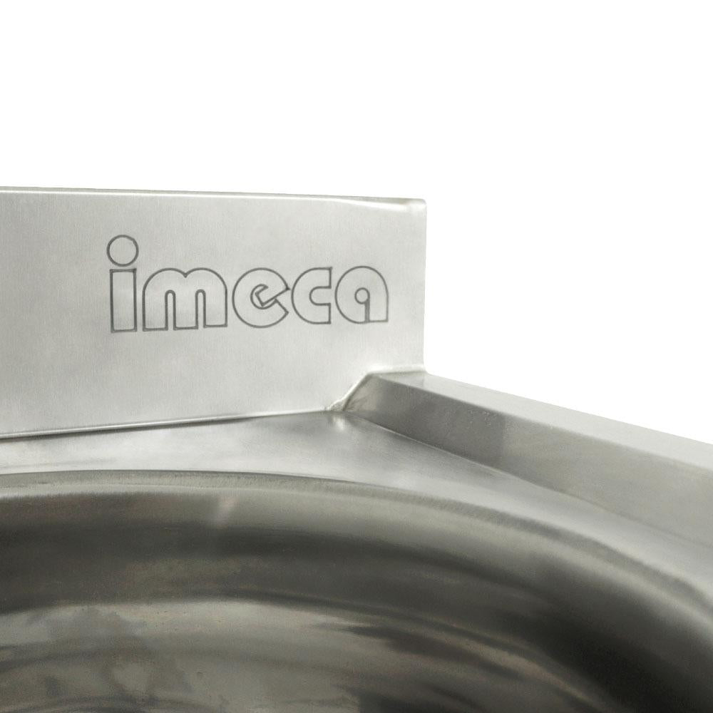 Lavatório de Mãos Pia Para Assepsia Inox 430 43x45 Cuba 30x15 Acionamento no Joelho - Imeca 7495