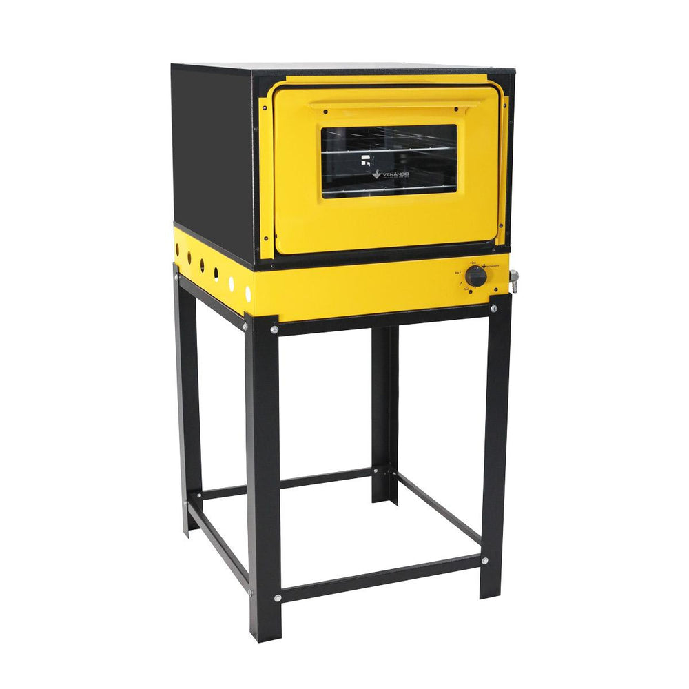 Forno Profissional a Gás Bravo Multicores Com Pé Amarelo BRFP - Venâncio
