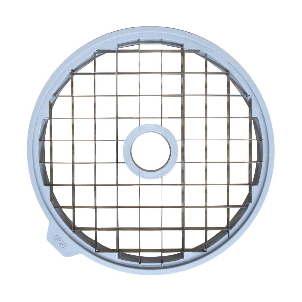 Disco Corte Cubo 20x20mm Para Processador de Alimentos PA7 PRO GC20 PRO - Skymsen