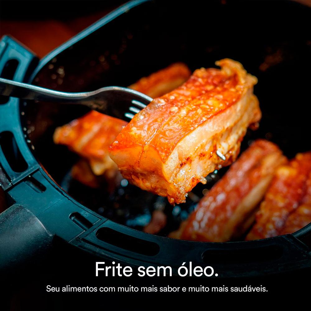 Air fryer Fritadeira Sem Óleo Chef Gourmet 4,2L Preta EAF42P 220V - EOS B166820