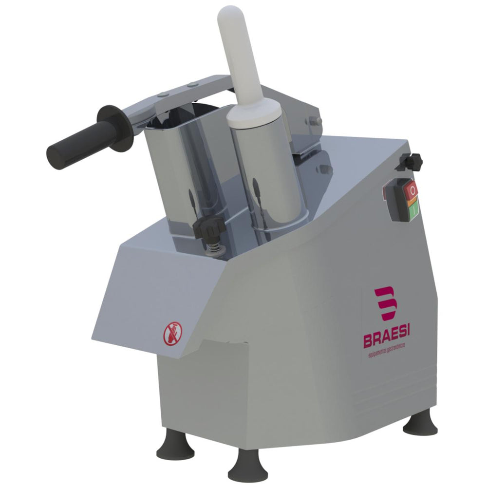 Processador de Alimentos 7 Discos 550W Fatiador, Ralador e Cortador BPA-07 Bivolt - Braesi B18178