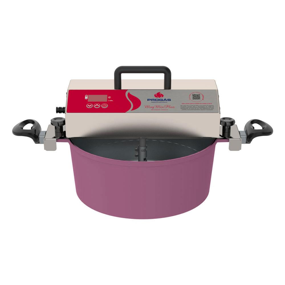 Misturador De Doces 7 Litros Panela Mexedora PRMOG-07 Plus Rosa Bivolt - Progás P43575