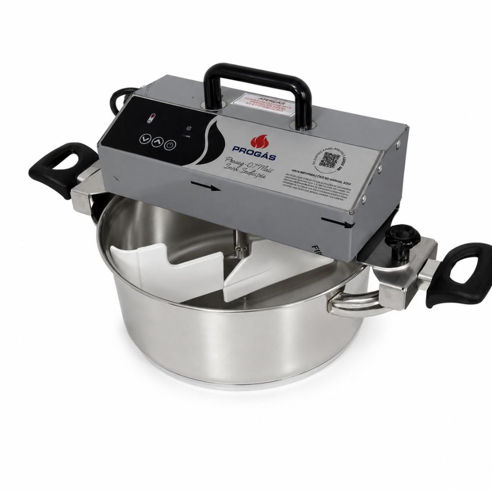 Misturador 7l Mexedor de Brigadeiro Panela de Inox Indução Prmog-07 Plus Ind. Bivolt - Progás P47694