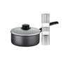 Panela Turim Alumínio Antiaderente 18cm 1,4l Ptc + Moedor de Sal e Pimenta Duplo - Tramontina