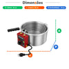 Tacho Fritador Elétrico a Óleo 5 Litros Comercial 3800w TRFE 5 220v - Metalcubas 14567
