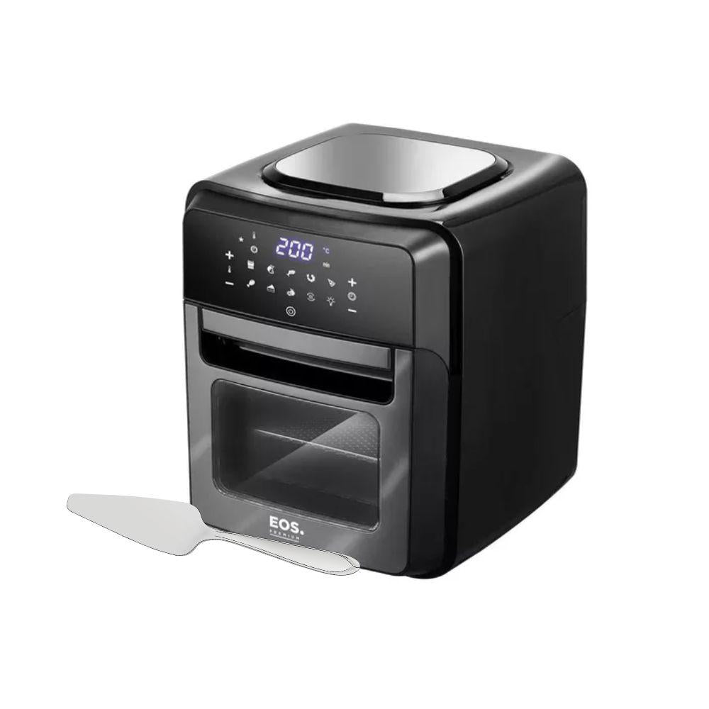 Kit Air Fryer Fritadeira Digital EAF12T 127V EOS + Pá Para Bolo Laguna Tramontina