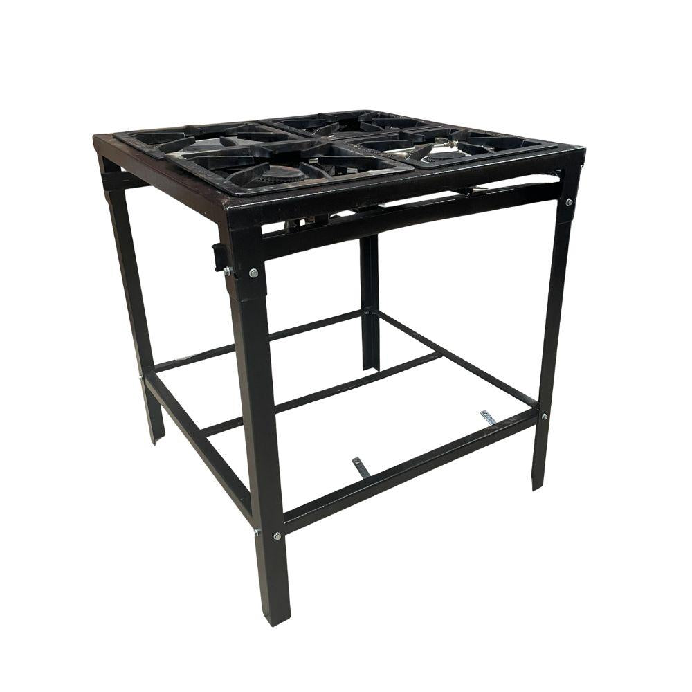 SEMINOVO - Fogão 4 Bocas 2 Duplas e 2 Simples Queimadores Ferro Fundido Baixa Pressão PMSD-42 G2 - Progás