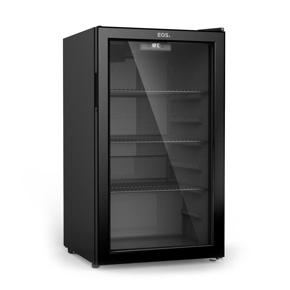 Refrigerador Expositor Vertical 124L Eco Gelo Preto EEV120P 220V - EOS