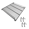 Grade Prateleira Para Freezer Conservador Vf55 Preta 64 x 54 - Metalfrio