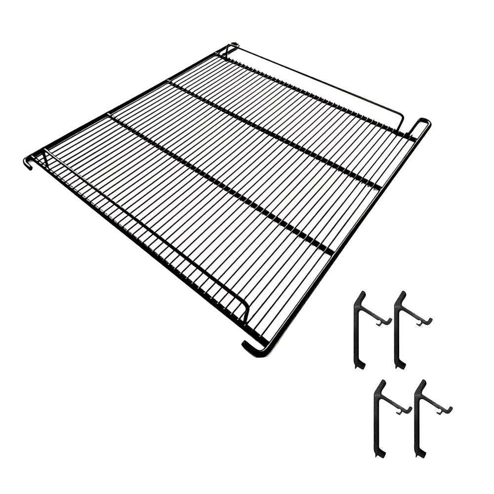 Kit Grade Prateleira Para Freezer Conservador VF55 Preta 64x54 - Metalfrio
