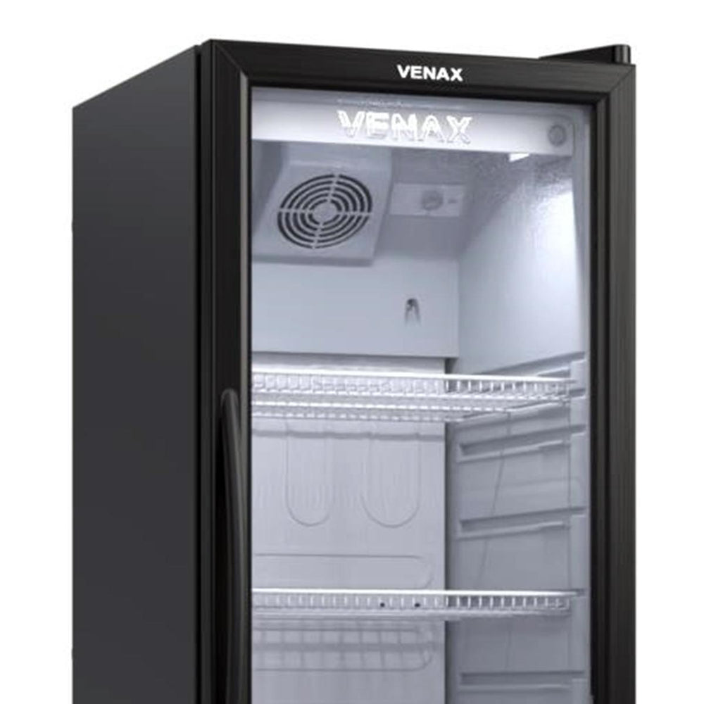 Refrigerador Visa Expositor Preto 209L Porta De Vidro 0ºC a 5ºC VV200PR 220V - Venax 25930