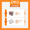KIT - Forno Turbo Elétrico PRP-004 Plus 127V Rosa + 4 Assadeiras - Progás