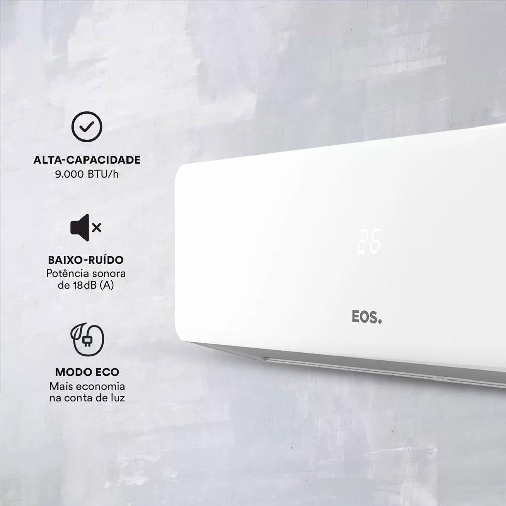 Ar-condicionado Split 9000 Btus Master Comfort HW Frio EASM9000F - EOS 220V