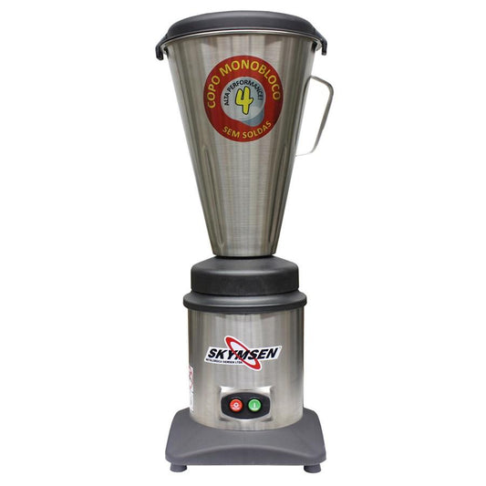 Liquidificador Inox Alta Rotação Copo Monobloco TA-04MB-N - SKYMSEN