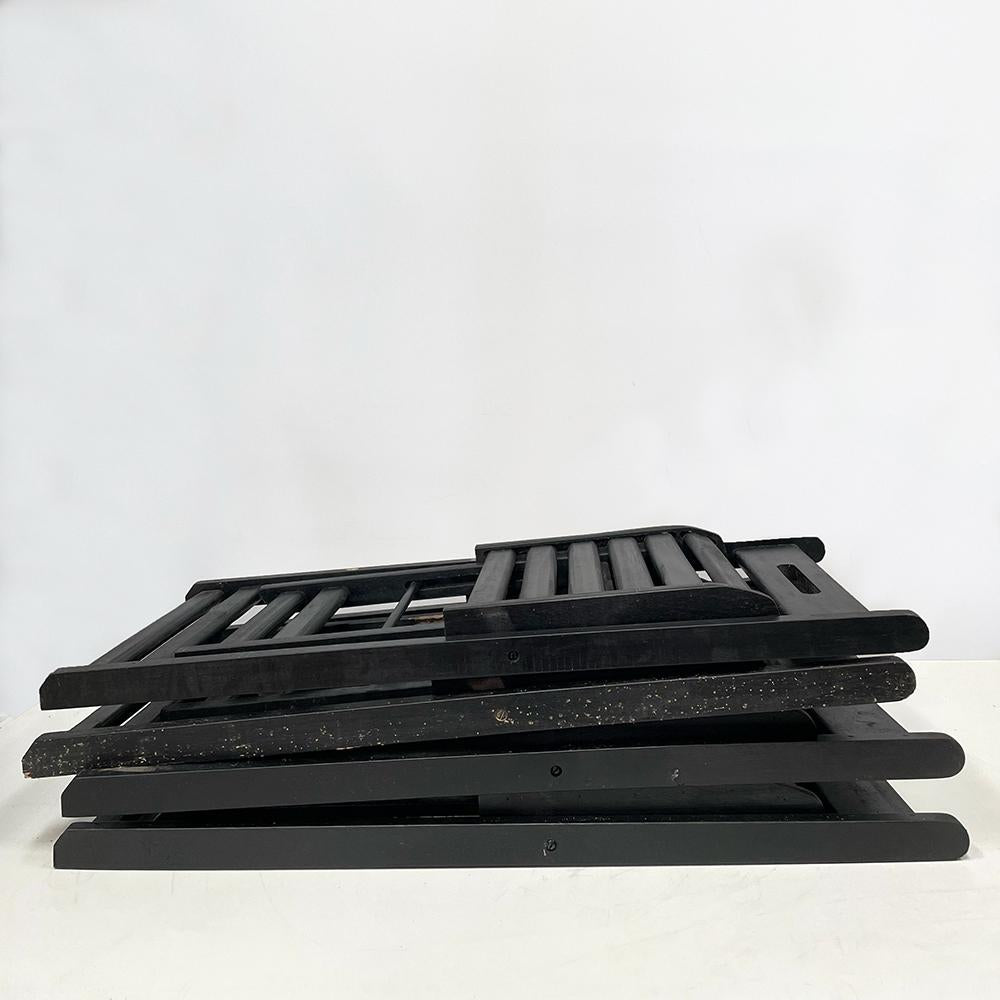 SEMINOVO - Conjunto 4 Cadeiras Dobráveis Las Vegas Preta - Disamoves