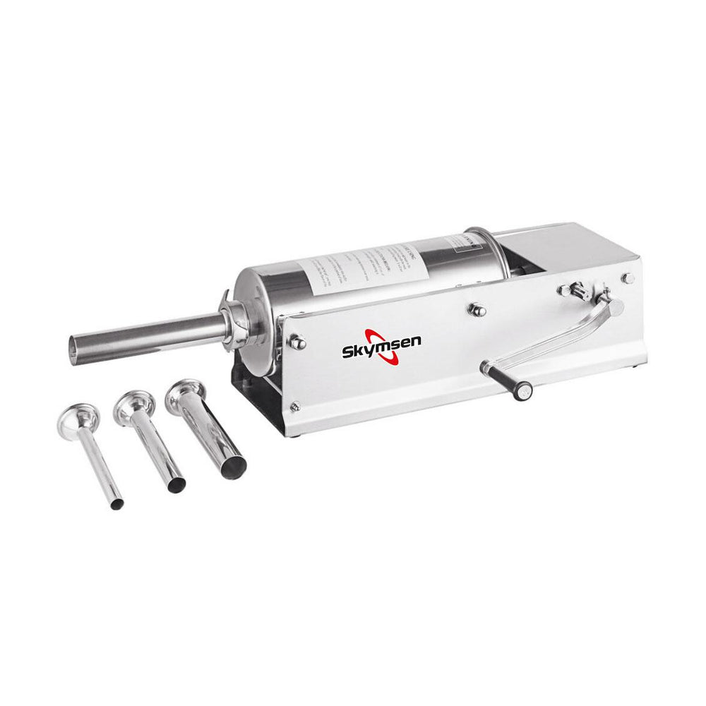 Ensacadeira de Linguiça Manual Profissional Inox Horizontal 7L 5,5kg EL7 – Skymsen 70713.9