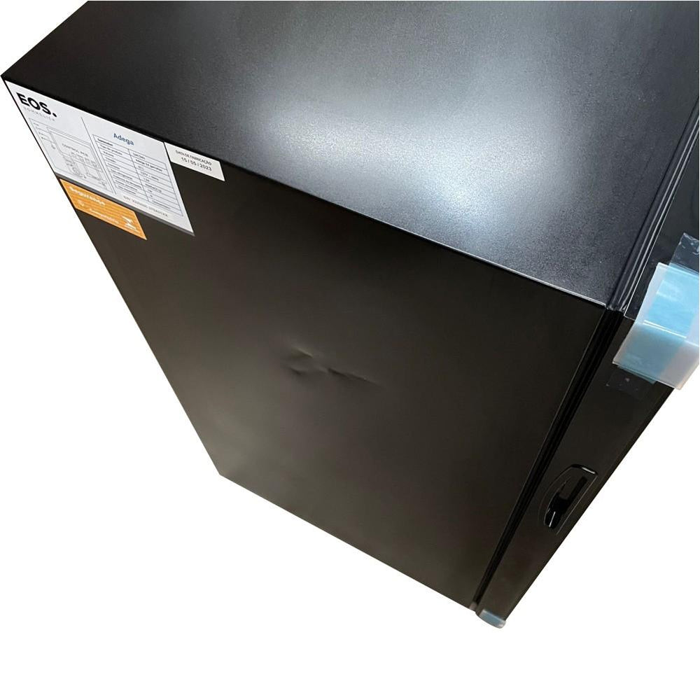 Semi - Adega Climatizada 24 Garrafas Compressor Painel Touch Full Glass EAC24G 127V - EOS