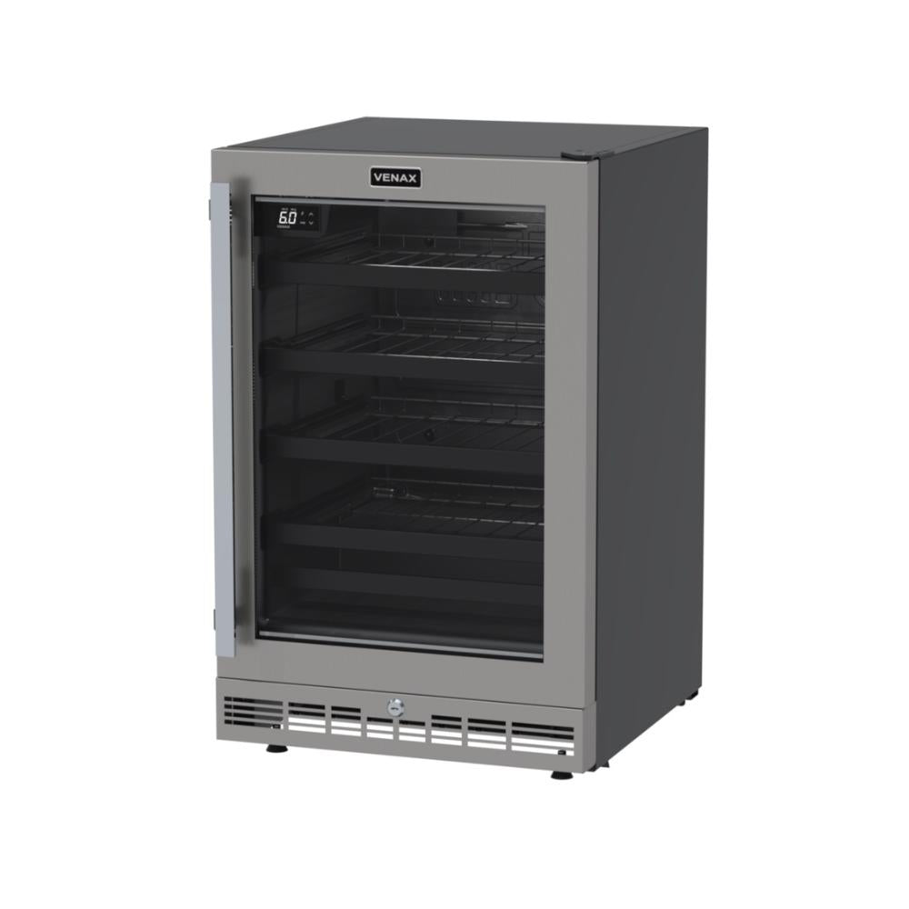 Adega Cave Top Light-in de Embutir Inox 96L S40 6ºC a 20ºC CAVETOPLIGHTIN100 220v - Venax 41860