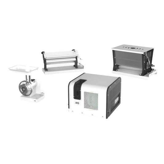 Kit Supermix Pro Aba Epóxi Branco Amassadeira Com Extrusora Moedor e Cilindro 127v - Anodilar 6350-4510