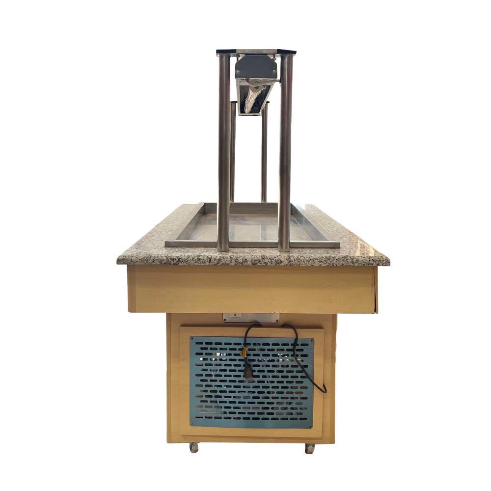 SEMINOVO - Buffet Restaurante Central Pista Fria BRCF8 (sem cubas) London 220V - Refrimate