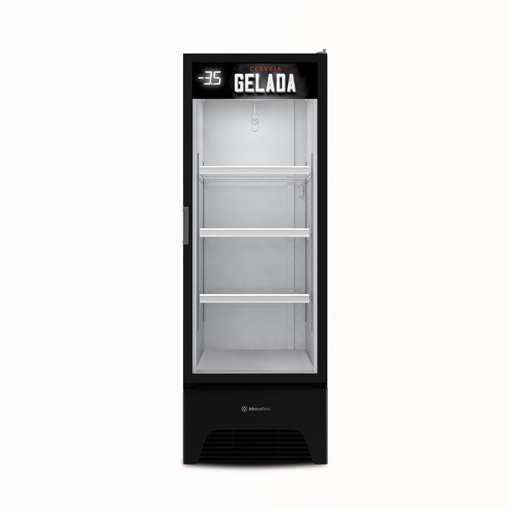 Cervejeira Expositor Vertical 220V Porta de Vidro 513/576 Litros Vn50ah Optima Adesivada - Metalfrio