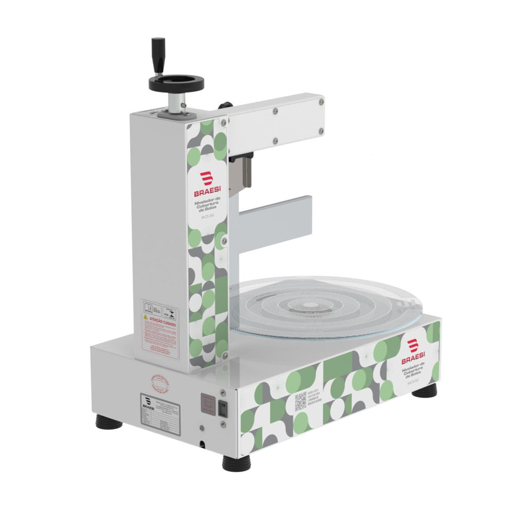 Nivelador De Coberturas Para Bolos Elétrico Bailarina Verde BNCB-360 Bivolt - Braesi B18287