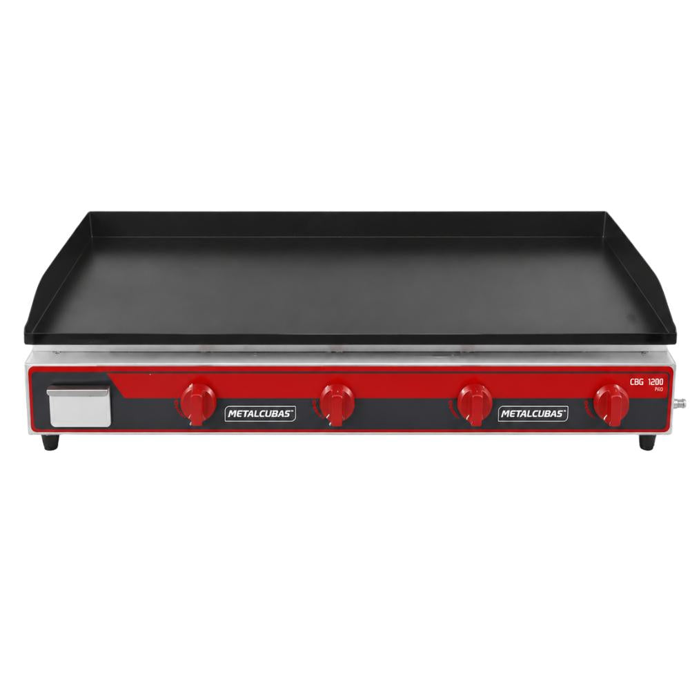 Chapa Lanche Bifeteira a Gás 120 cm Profissional Cbg 1200 Pro - Metalcubas 10355