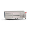 Balcão de Preparo Refrigrerado Ar Forçado 4 Gavetas Inox 0ºC a 10ºC 150cm BRG15 220v - Red Chameleon 364362-0
