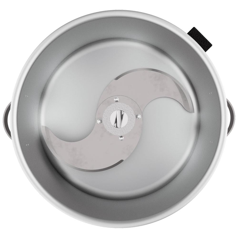 Processador de Alimentos Cutter Profissional Inox 8l Cr-8l 127v Skymsen + Jogo de Facas 9 Peças