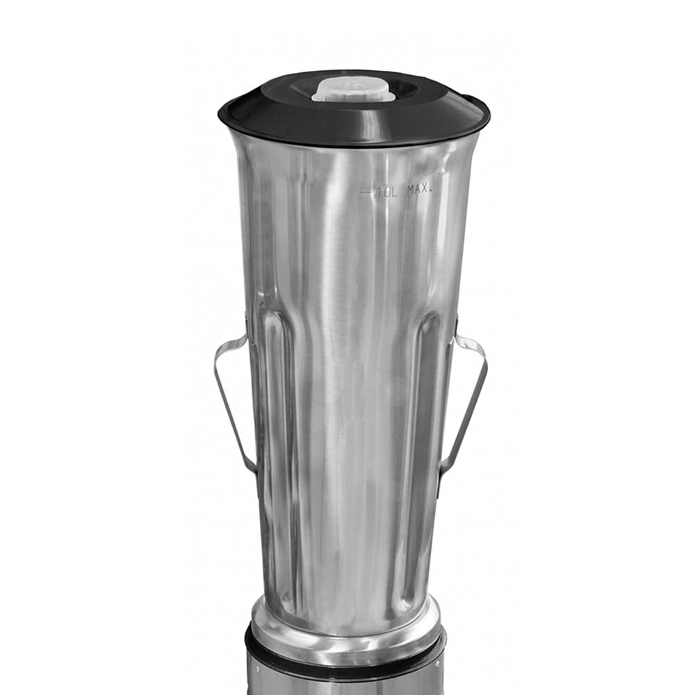 Liquidificador De Baixa Rotação Comercial Inox 10 Litros 1/2 CV 3500RPM LQL.10 127V - Metvisa
