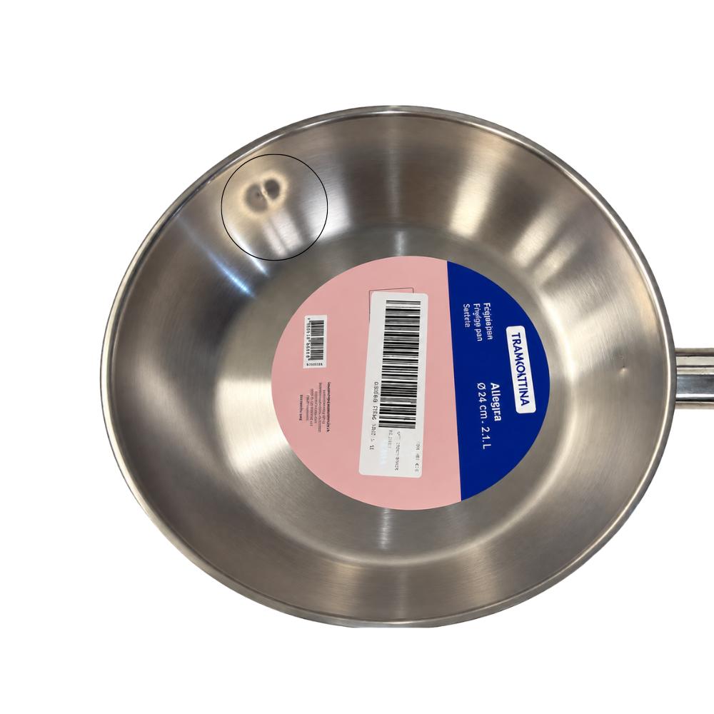 SEMINOVO - Frigideira Allegra Aco Inox Fundo Triplo 24 cm 2,1l Pita6 - Tramontina