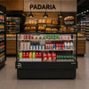 Vitrine Confeitaria Refrigerada Vanguard Plus Ar Forçado 145cm Tampo Aproveitável CVPRAF1450TA 220V - Refrimate