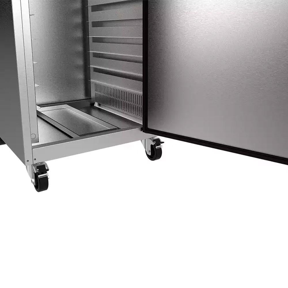 Armário Pass Trhough Duas Portas Aquecido 65ºc Total Inox PAP AQ 220V - Venâncio