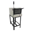 Forno Industrial a Gás Lastro Inox Fir80g Venâncio Com pá Para Pizza Tramontina e Kit Gás