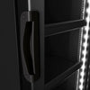 Freezer Vertical Sorvetes Frost Free -18 a -22ºc Slim Inverter 204/337l Vf28 All Black 220v - Metalfrio