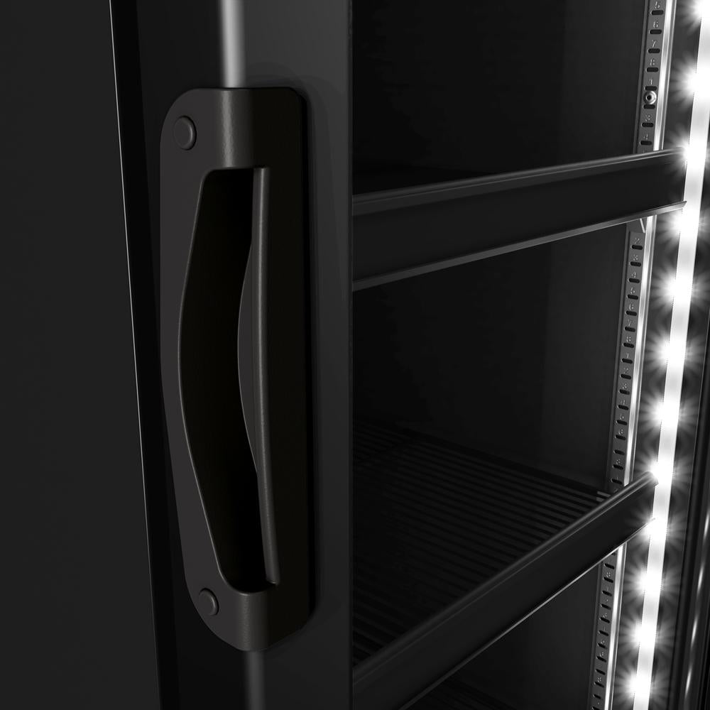 Freezer Vertical Preto 204/337 Litros Frost Free -18°C a -22ºC Slim Inverter All Black VF28 220V - Metalfrio
