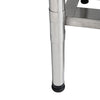 Bancada Mesa 150x70 Inox 304 Com 1 Cuba 60x50x25 Com Grade Inferior - Imeca 6806