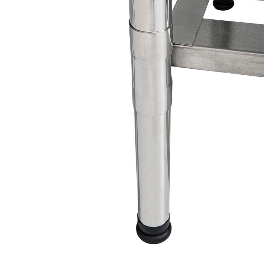 Bancada Mesa 150x70 Inox 304 Com 1 Cuba 60x50x25 Com Grade Inferior - Imeca 6806