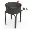 Tacho Fritador Coluna a Gás Alta Pressão 14L Óleo PR-14G Progás e Cortador de Legumes