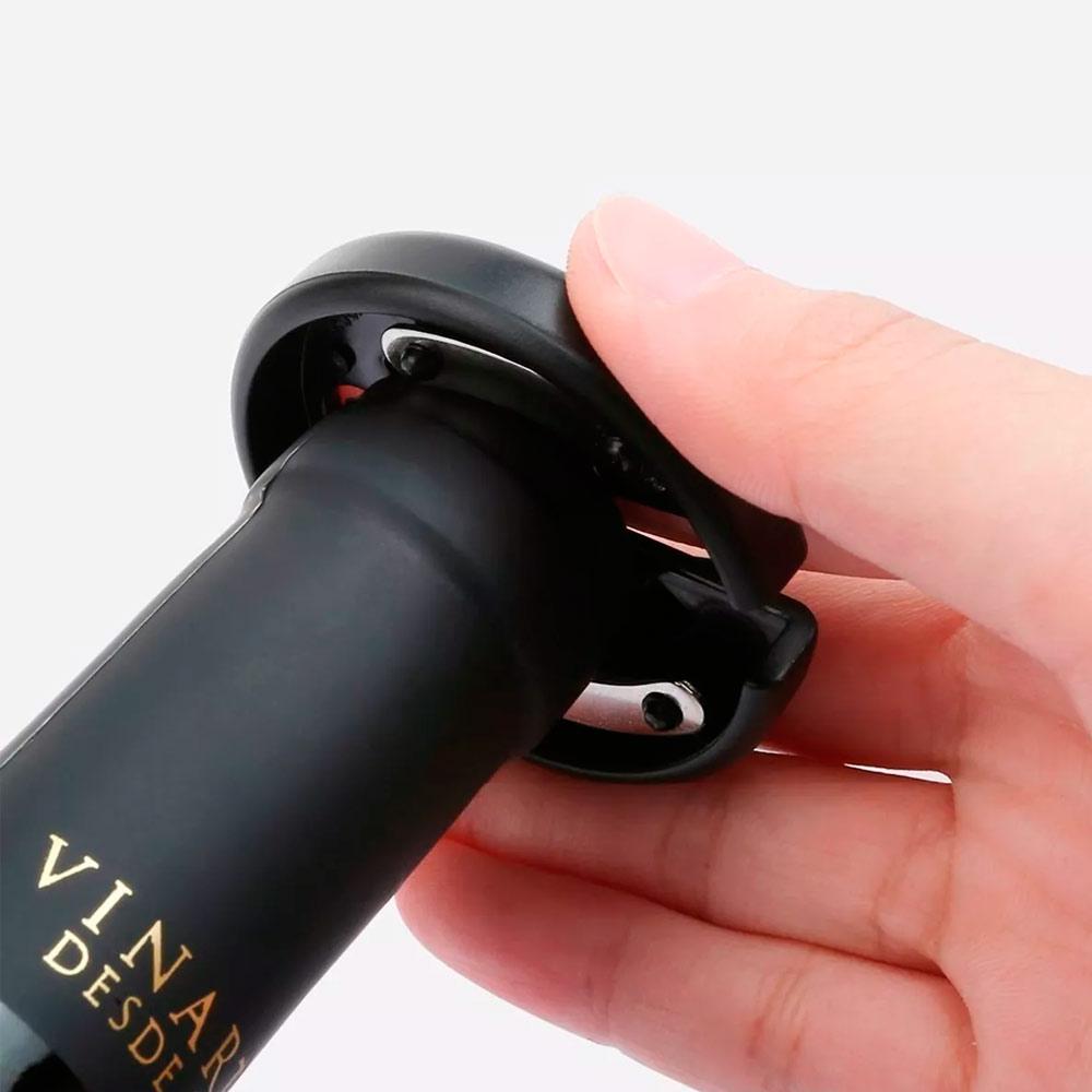 Abridor De Vinho Sommelier Elétrico Preto A Pilha EAB01P - EOS