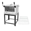 Kit - Forno Gás Industrial Roma Inox Infravermelho Firiv80 + Grade Extra