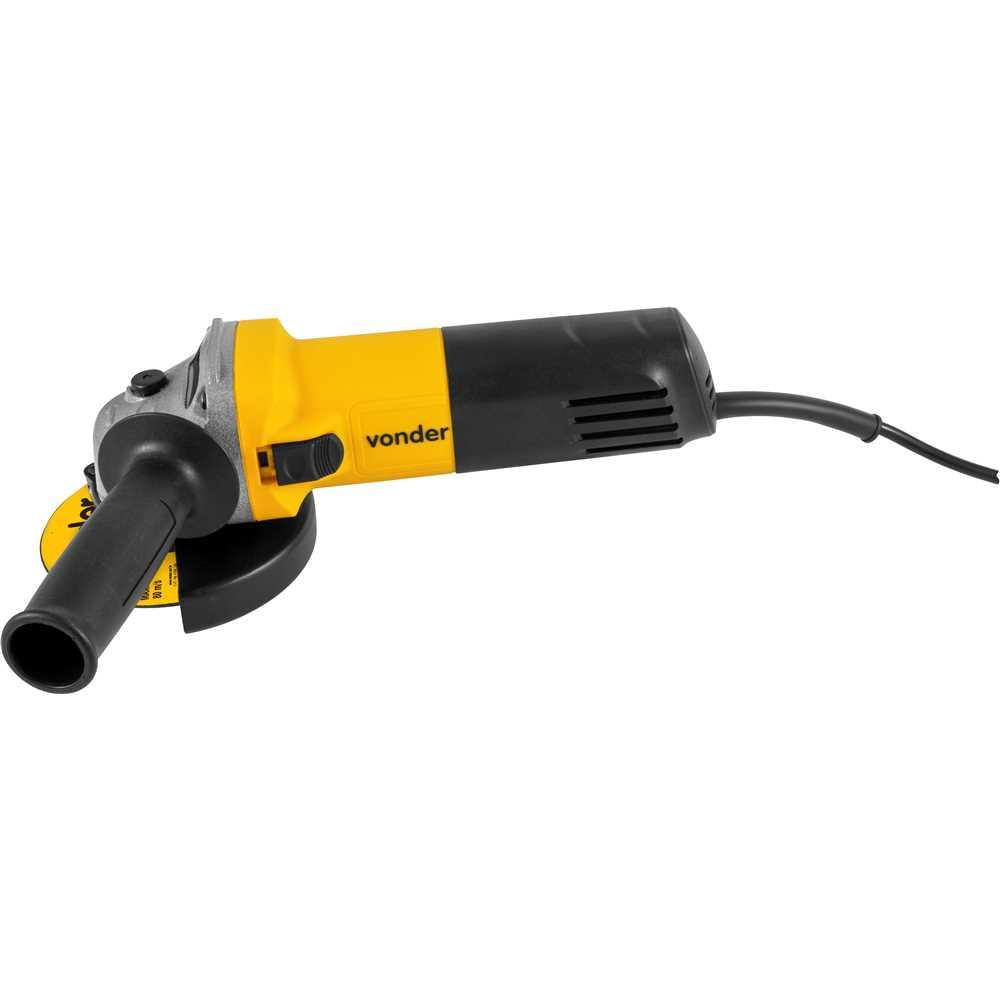 Esmerilhadeira Lixadeira Angular Com 3 Discos 4.1/2"" 650W EAV650 220V - Vonder 6001065220