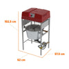 Misturador Misturella The Mix 22l Para Coxinha Prmq-22 g2 Bivolt - Progás P43749