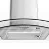 Coifa e Depurador de Parede Inox Com Vidro Curvo 60cm Eco60pv 220v - Eos B163422