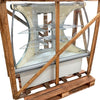 SEMINOVO - Balcão Expositor Vitrine Panorâmica Curva Seca VPCV 1280 Cinza - Refrimate