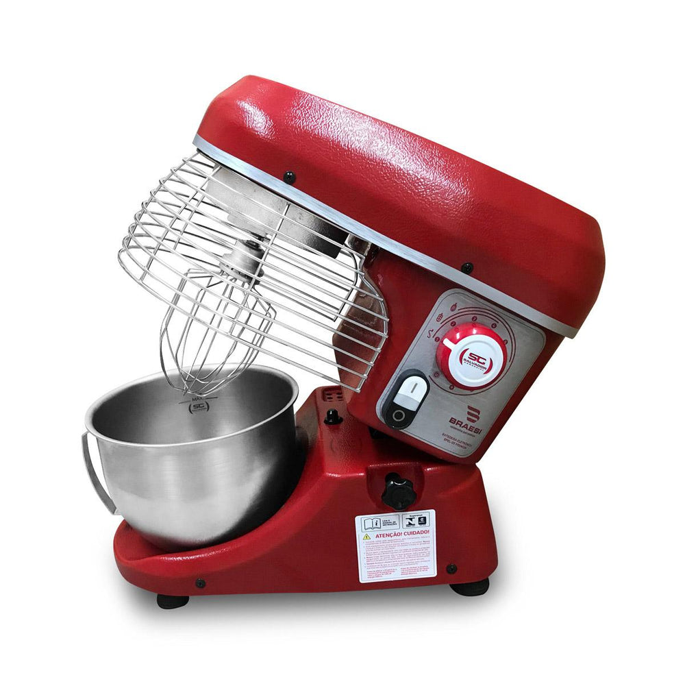 Batedeira Planetária Industrial Epóxi 5L e 10 Velocidades BPEL-05 Premium - Braesi