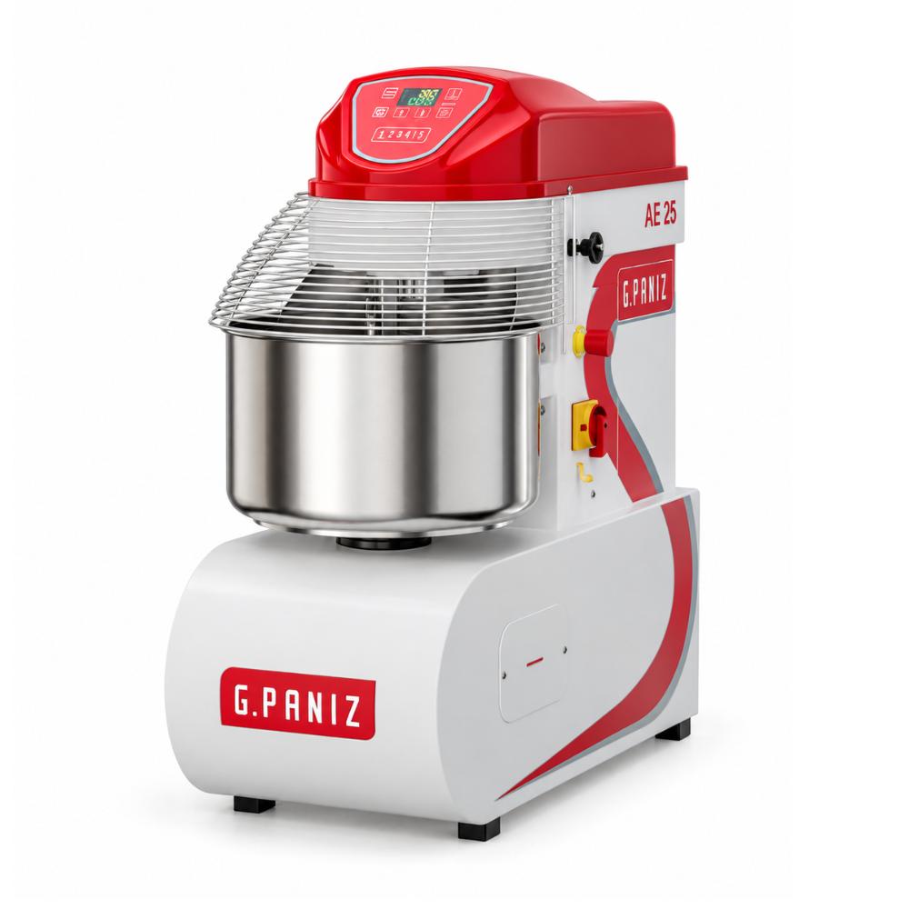 Amassadeira Espiral Epoxi Trifasico AE25 G2 D 380T 2 Vel Digital - Gpaniz 43247
