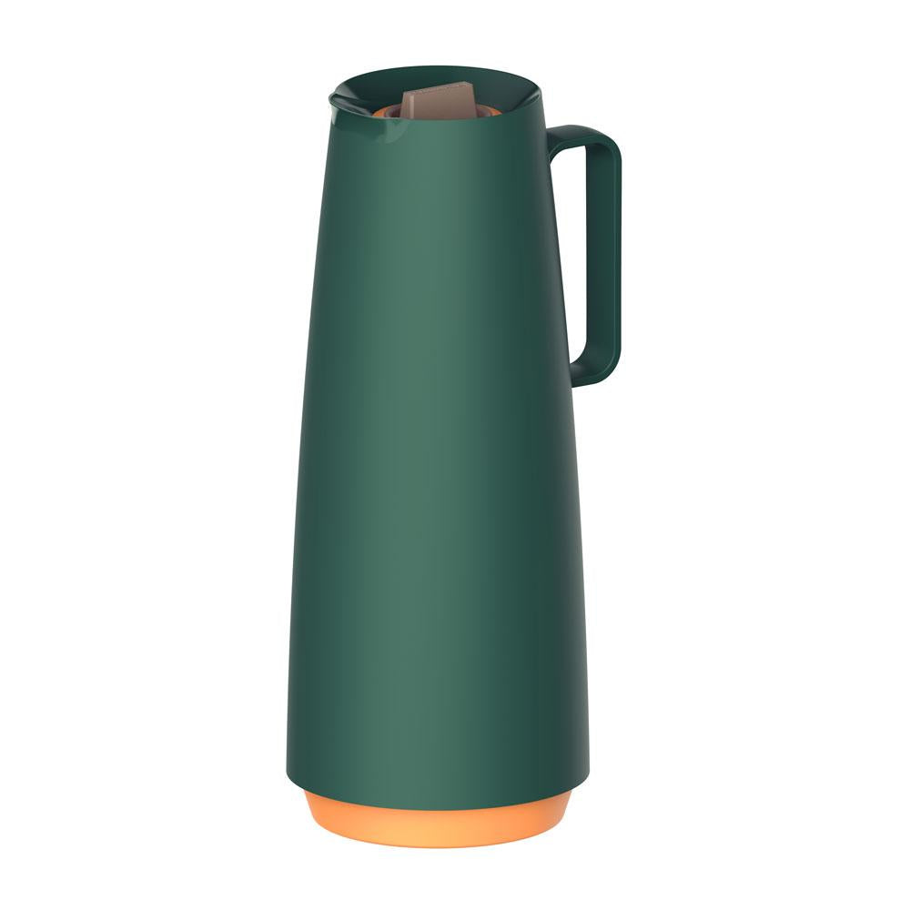 Bule Garrafa Térmica Exata em Plástico Com Ampola de Vidro 1l Verde - Tramontina 61636107
