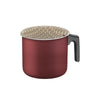 Fervedor Alumínio 12cm 1,1 l Interno e Externo Antiaderente Starflon Vermelho - Tramontina 20329712